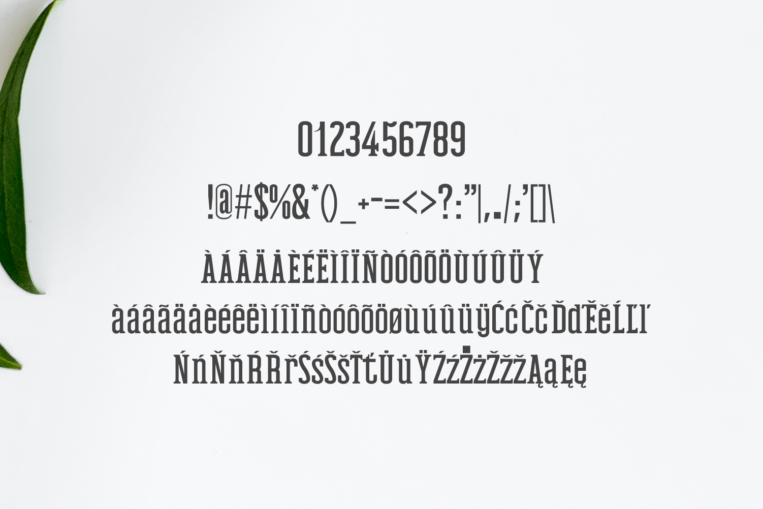 Mahlon Font PNG with transparent background - Preview 3