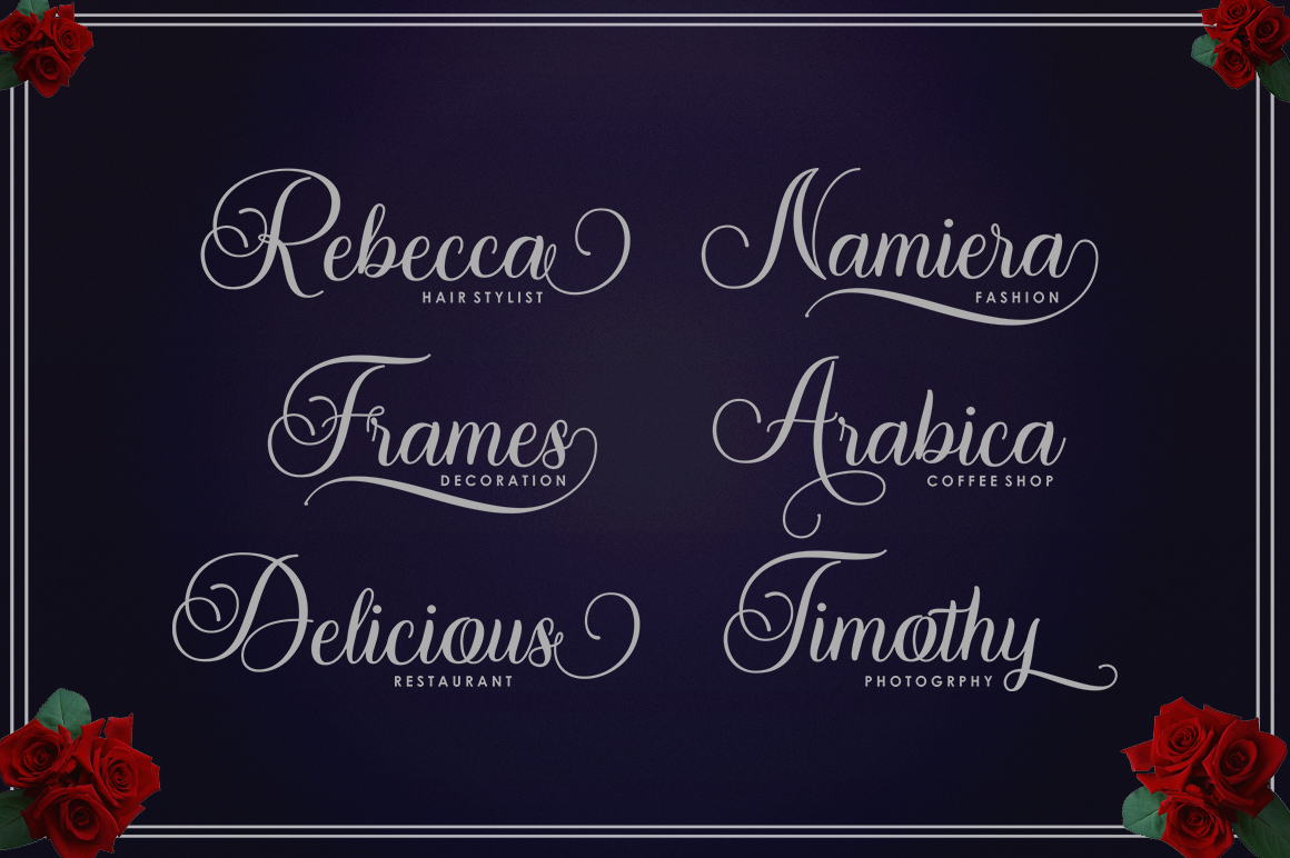 Marchanda Font PNG with transparent background - Preview 6