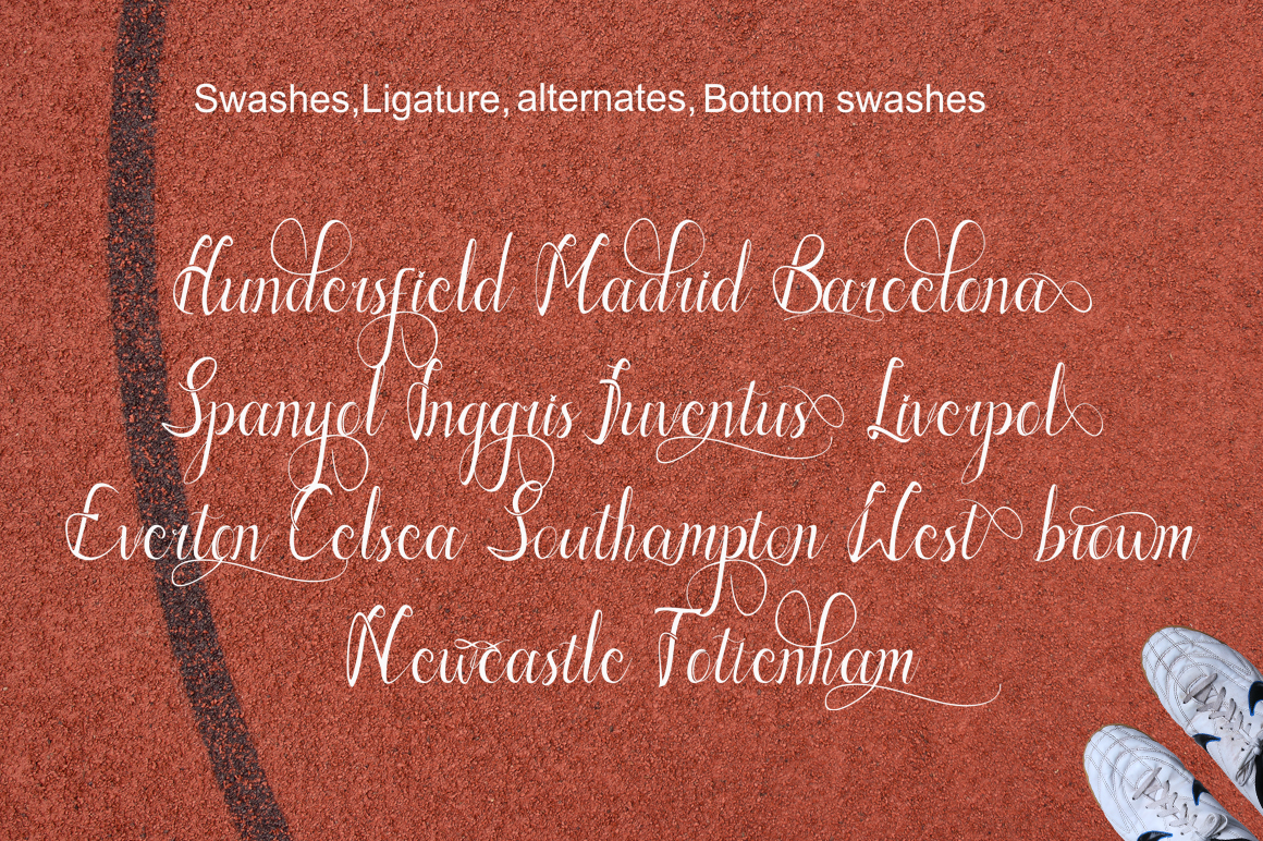 Mufida Aivia Font PNG with transparent background - Preview 3