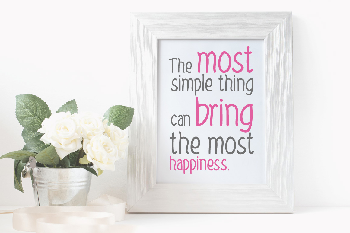 Observable Happiness Font PNG with transparent background - Preview 1