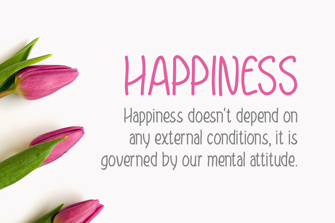Observable Happiness Font PNG with transparent background - Preview 2