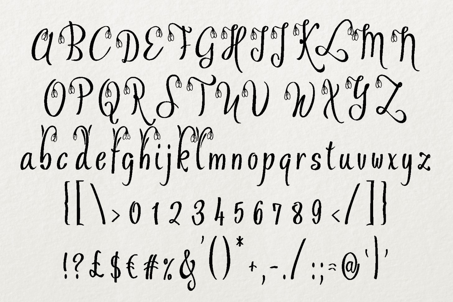 Ofaly Font PNG with transparent background - Preview 3