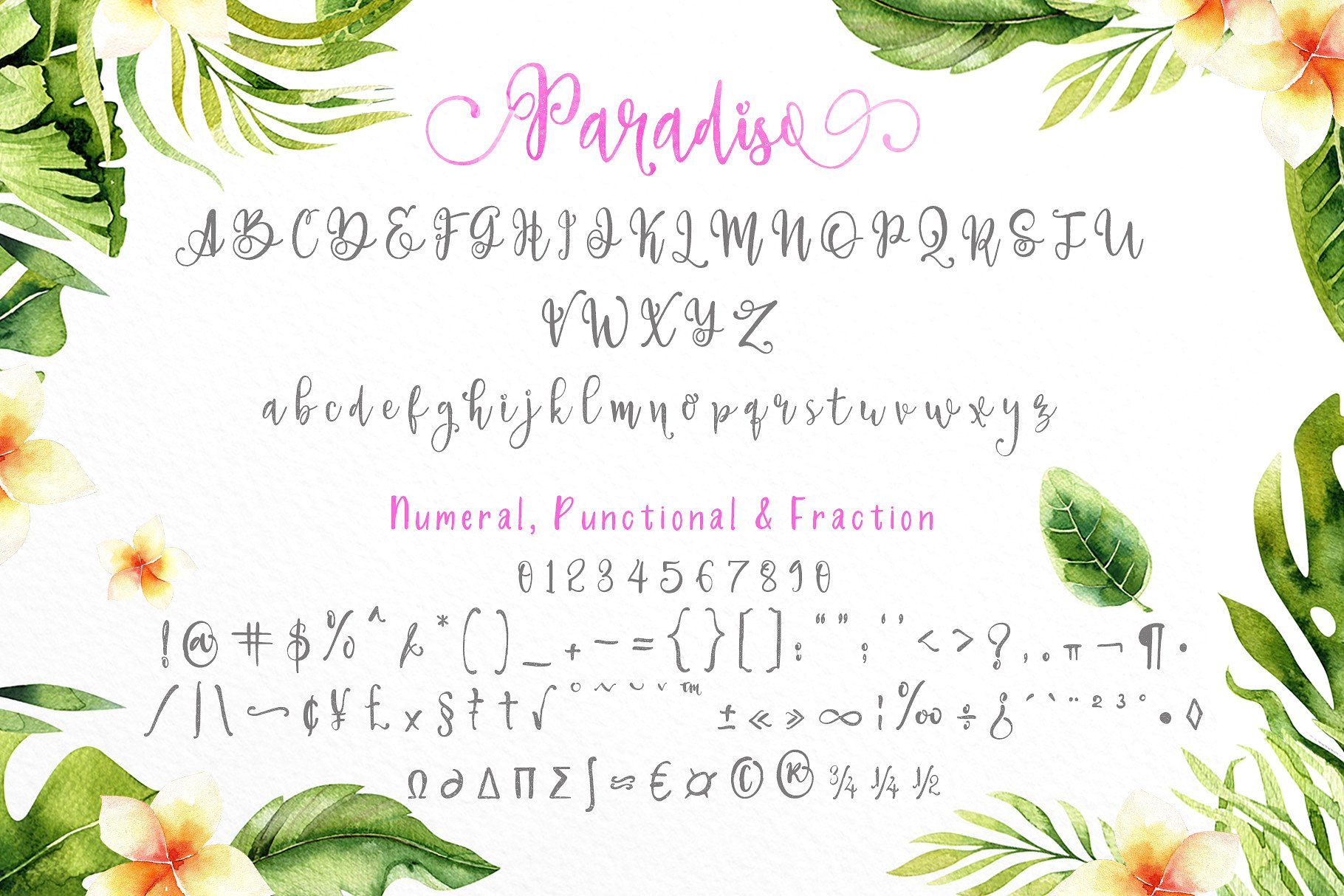 Paradiso Duo Font PNG with transparent background - Preview 6