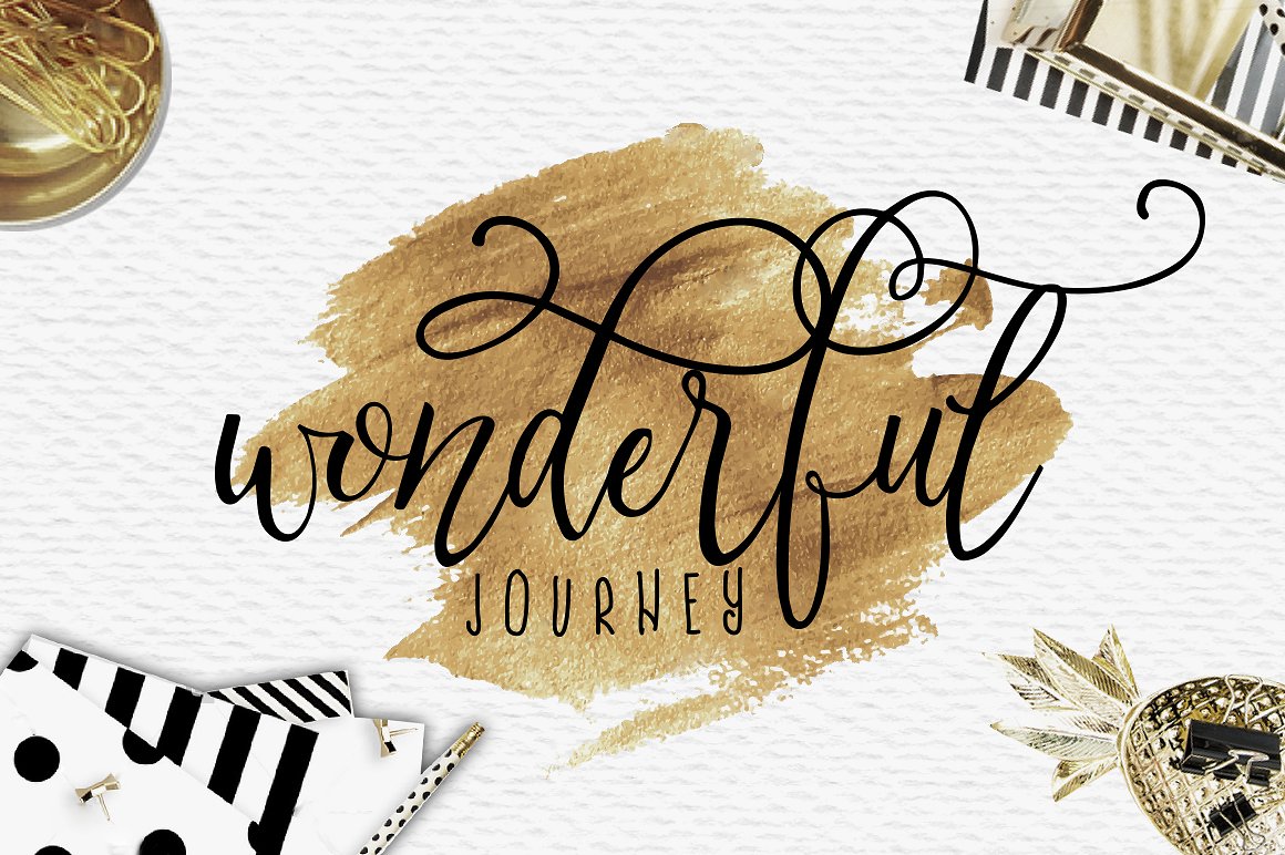 Rastenoba Script Font PNG with transparent background - Preview 5