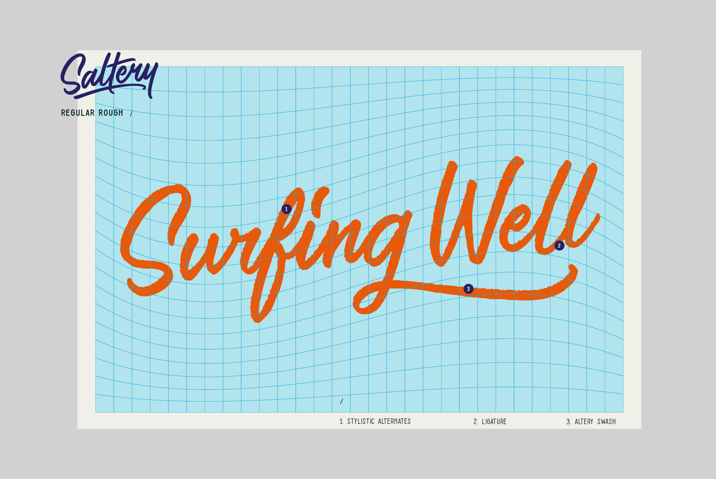 Saltery Font PNG with transparent background - Preview 4