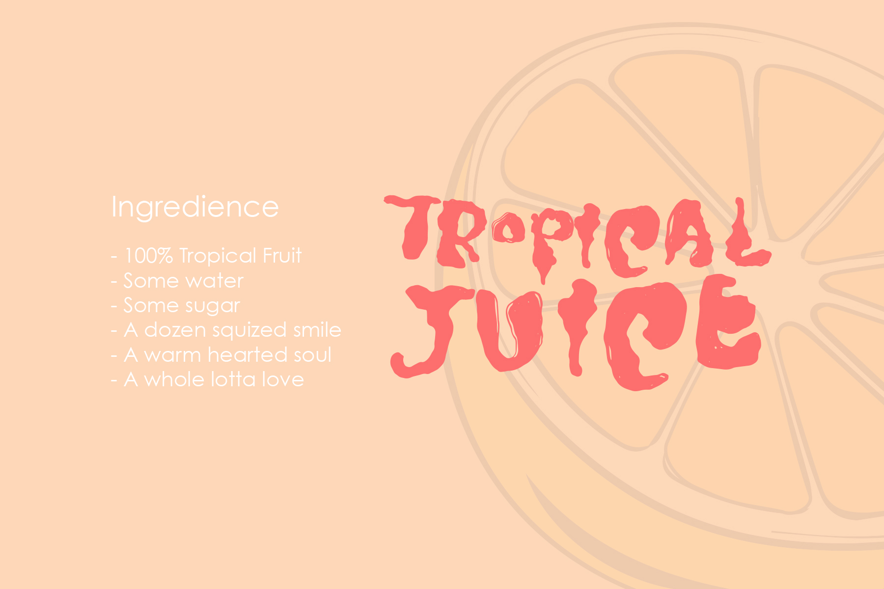 Apple & Peach Font - Preview 4