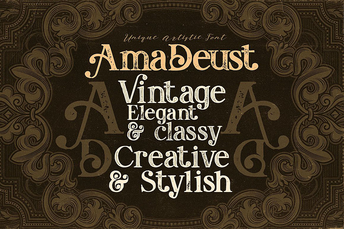 AmaDeust Font - Preview 2