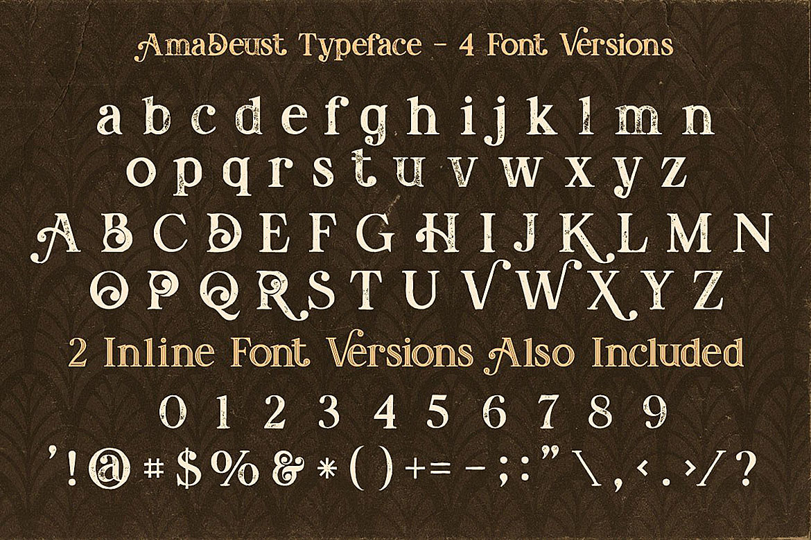 AmaDeust Font - Preview 3