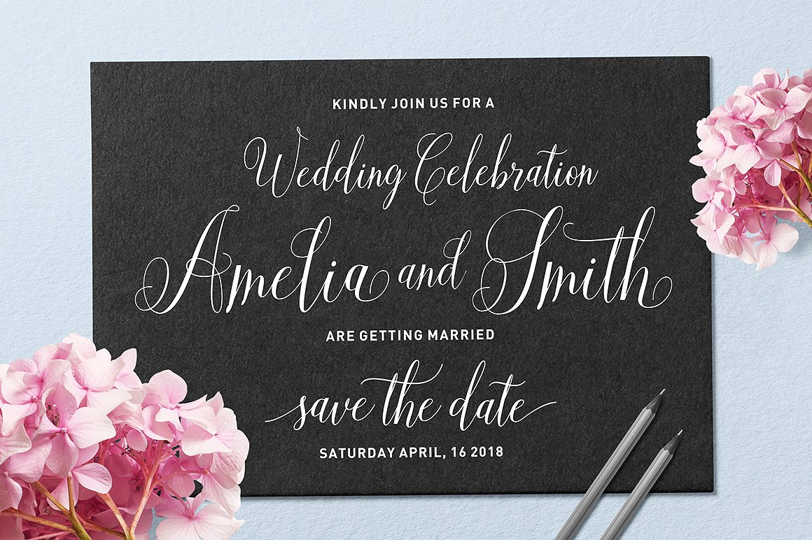 Aneisha Script Font - Preview 1