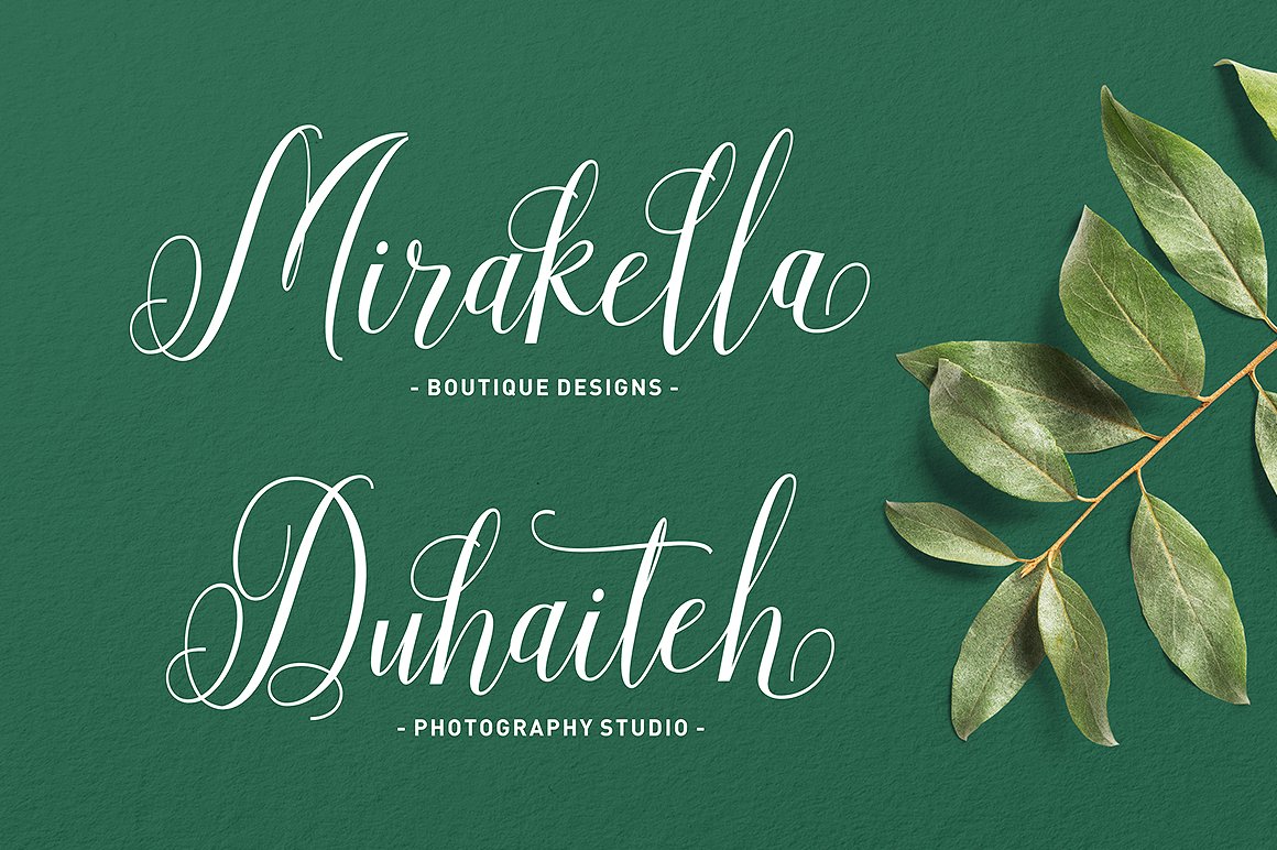 Aneisha Script Font - Preview 2