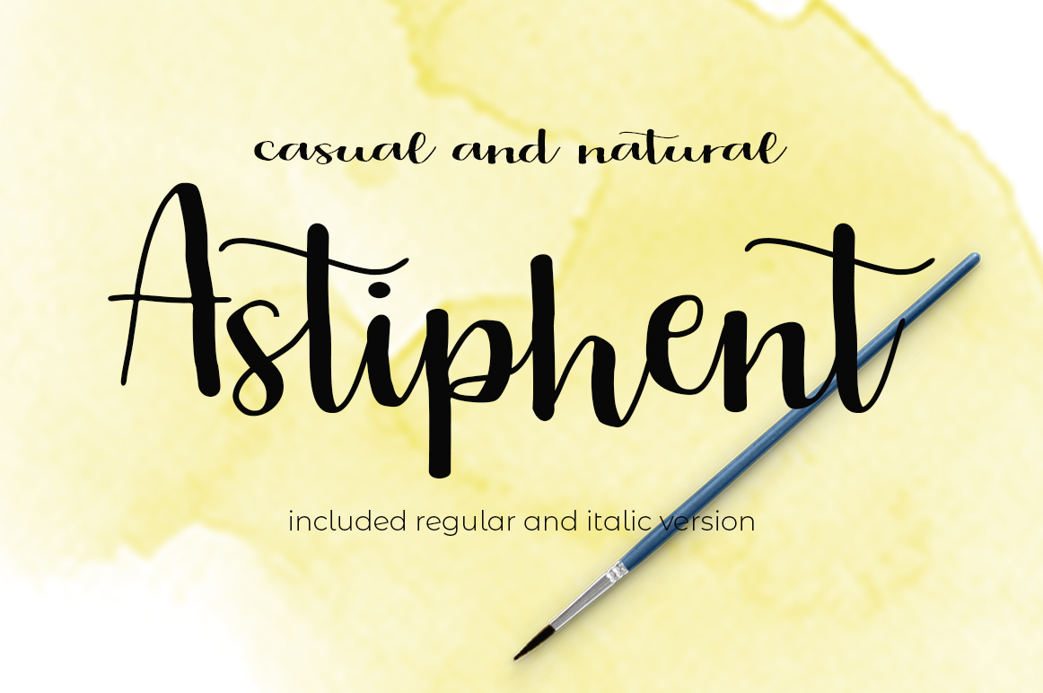 Astiphent Font - Preview 5