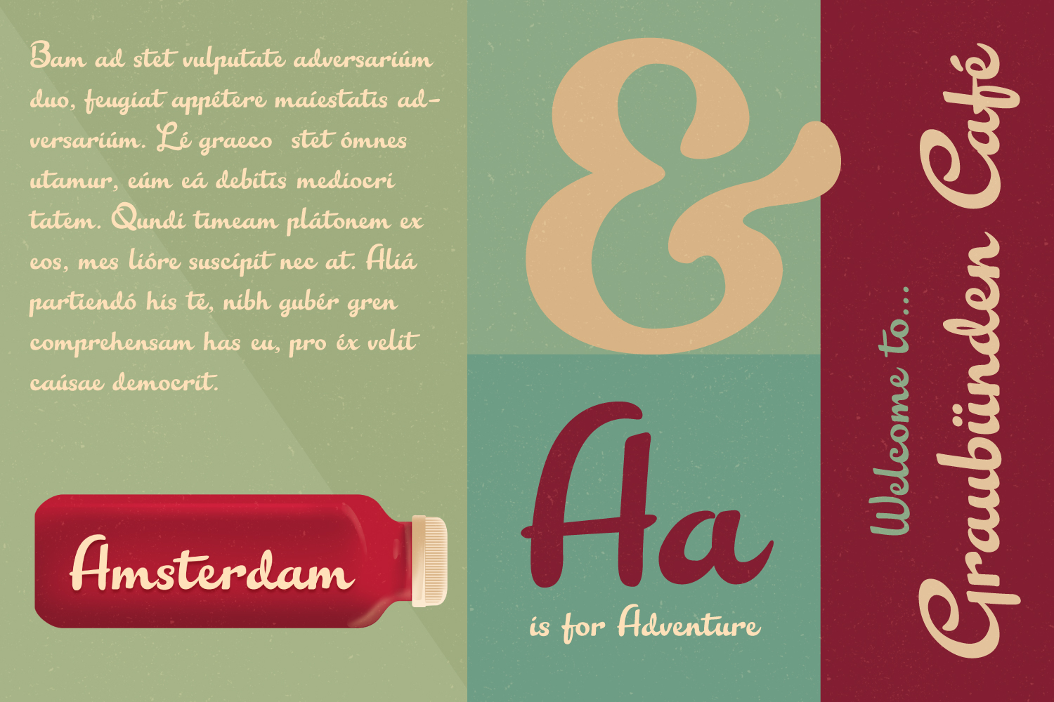 Barton Graph Font - Preview 4