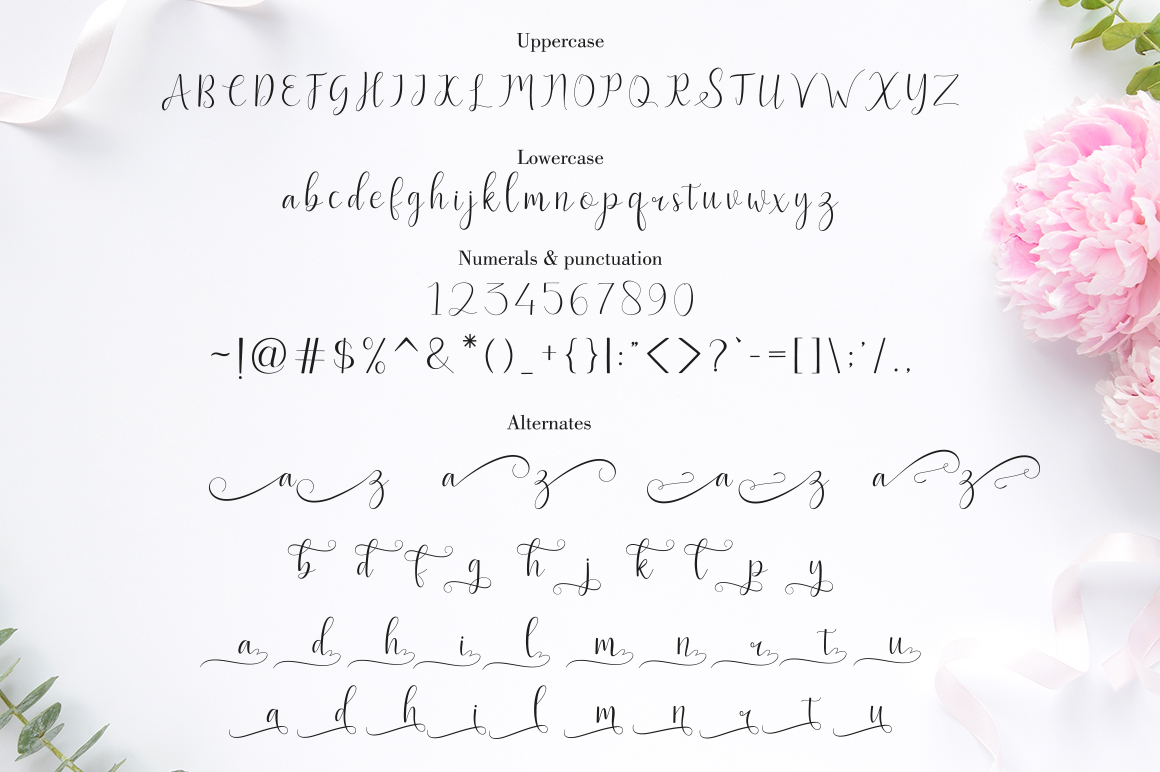 Bentley Script Font - Preview 5