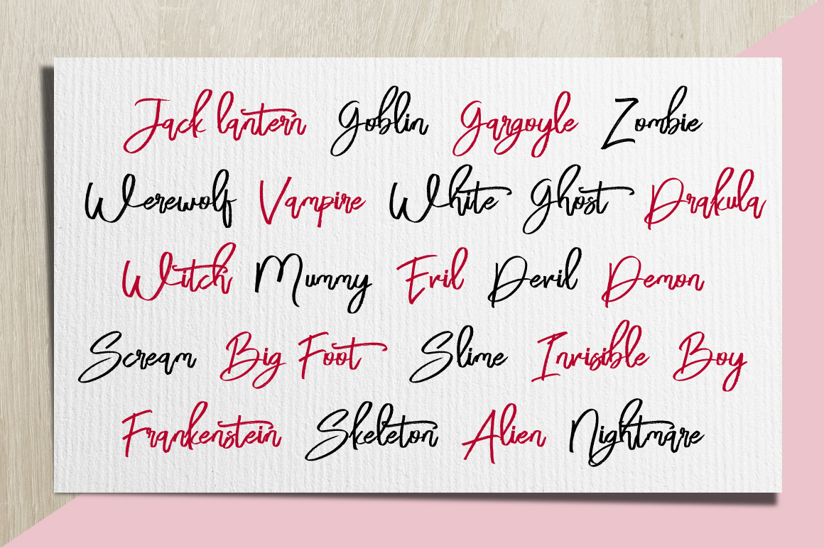 Bloomy Script Font - Preview 3