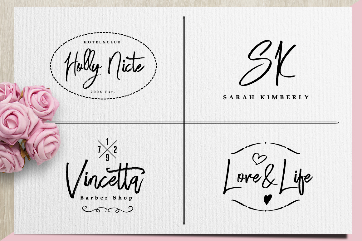 Bloomy Script Font - Preview 5