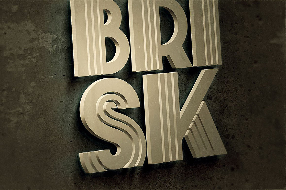Brisk Font - Preview 4