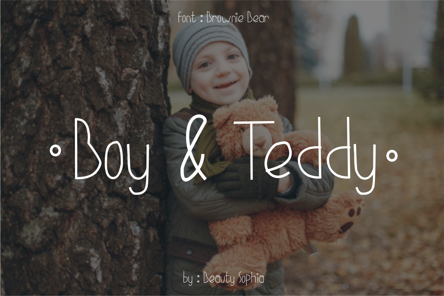 Brownie Bear Font - Preview 2