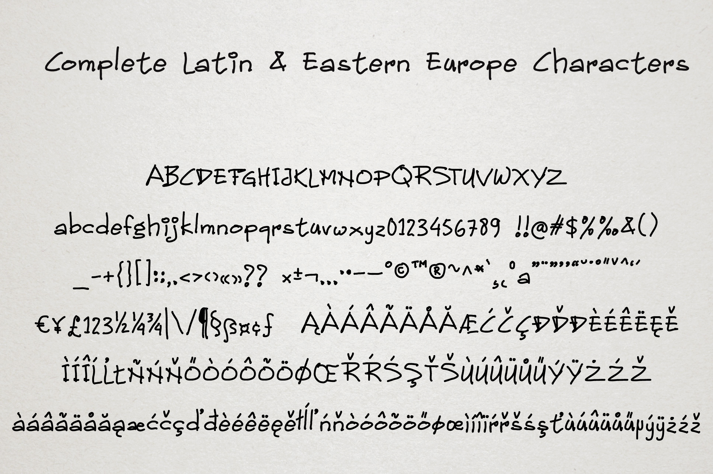Children Handwritten Font - Preview 4