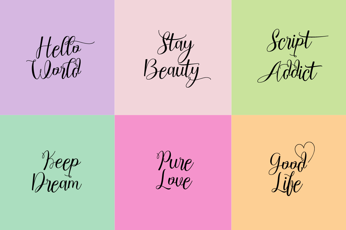 Chocolate Milky Font PNG with transparent background - Preview 1