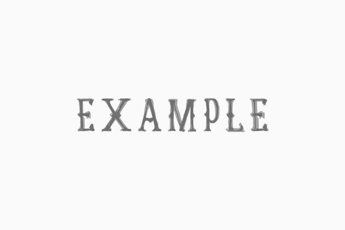 Crude Legacy Font - Preview 4