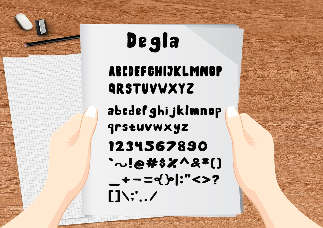 Degla Font - Preview 3