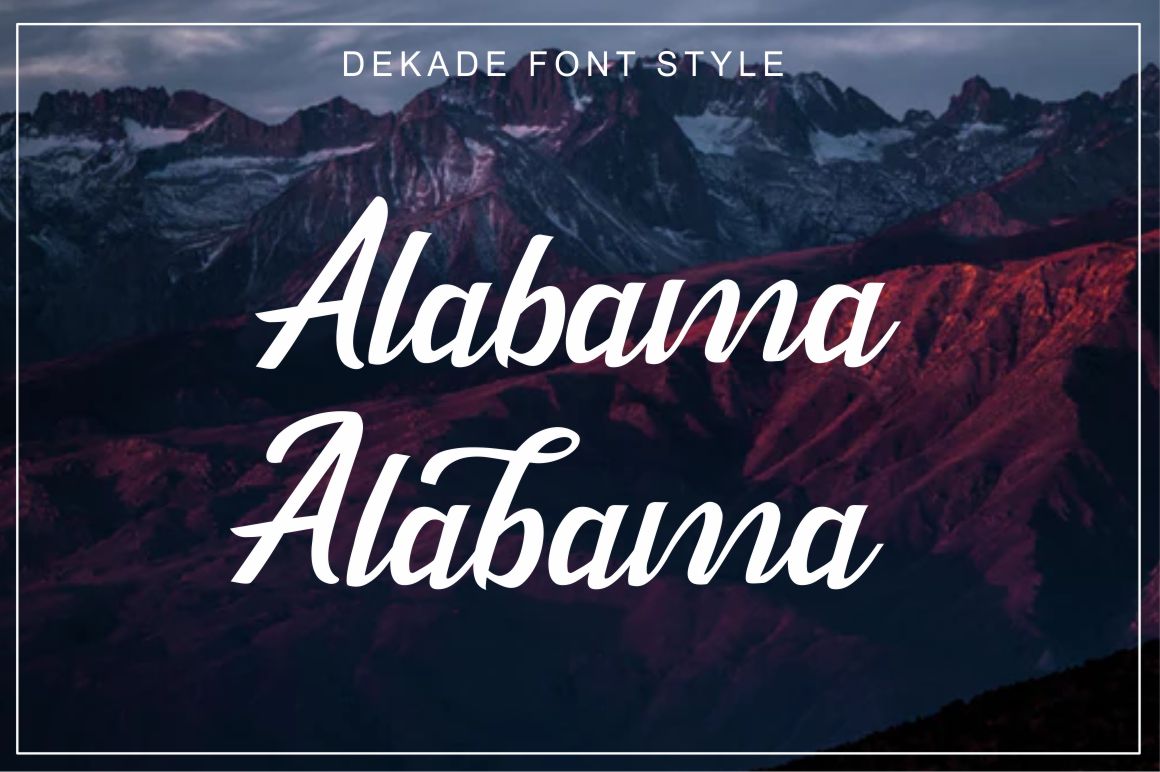 Dekade Font - Preview 5