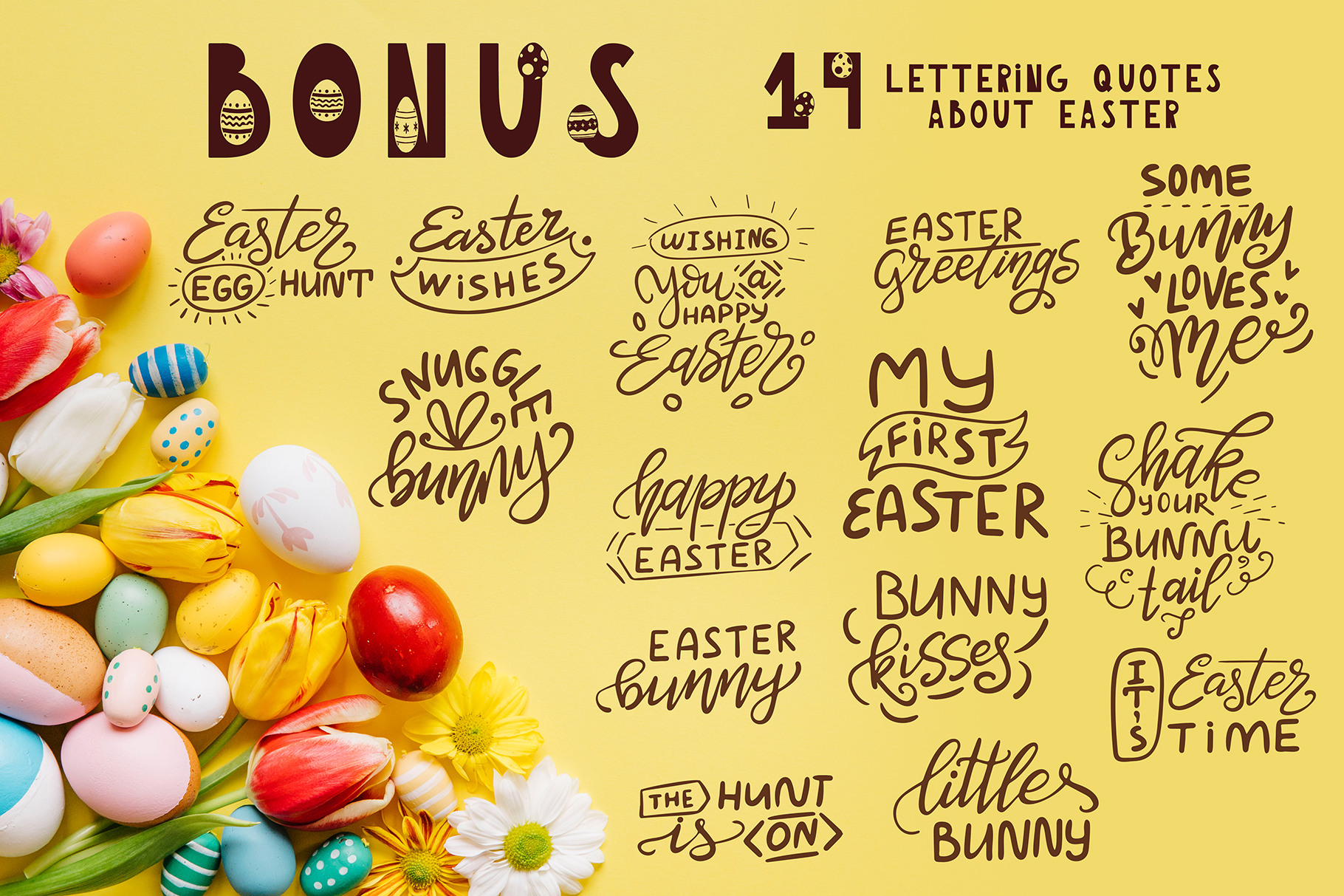 Egg Hunt Font - Preview 3