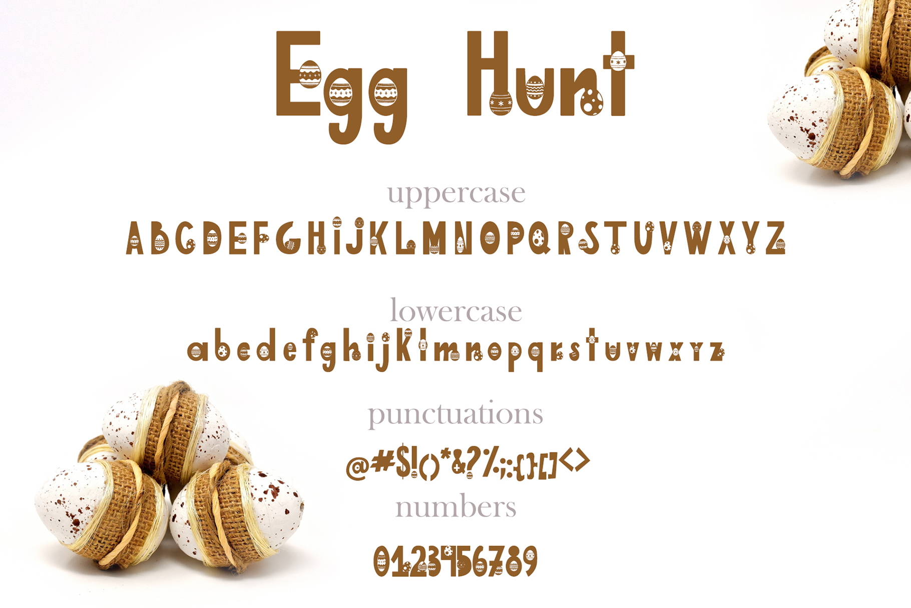 Egg Hunt Font - Preview 4