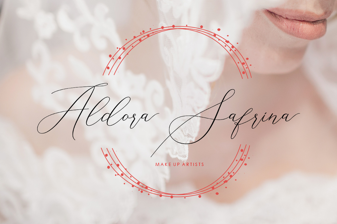 Elise Dafisa Script Font PNG with transparent background - Preview 4