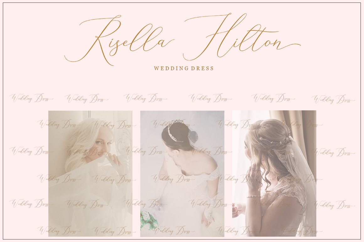 Elise Dafisa Script Font PNG with transparent background - Preview 6