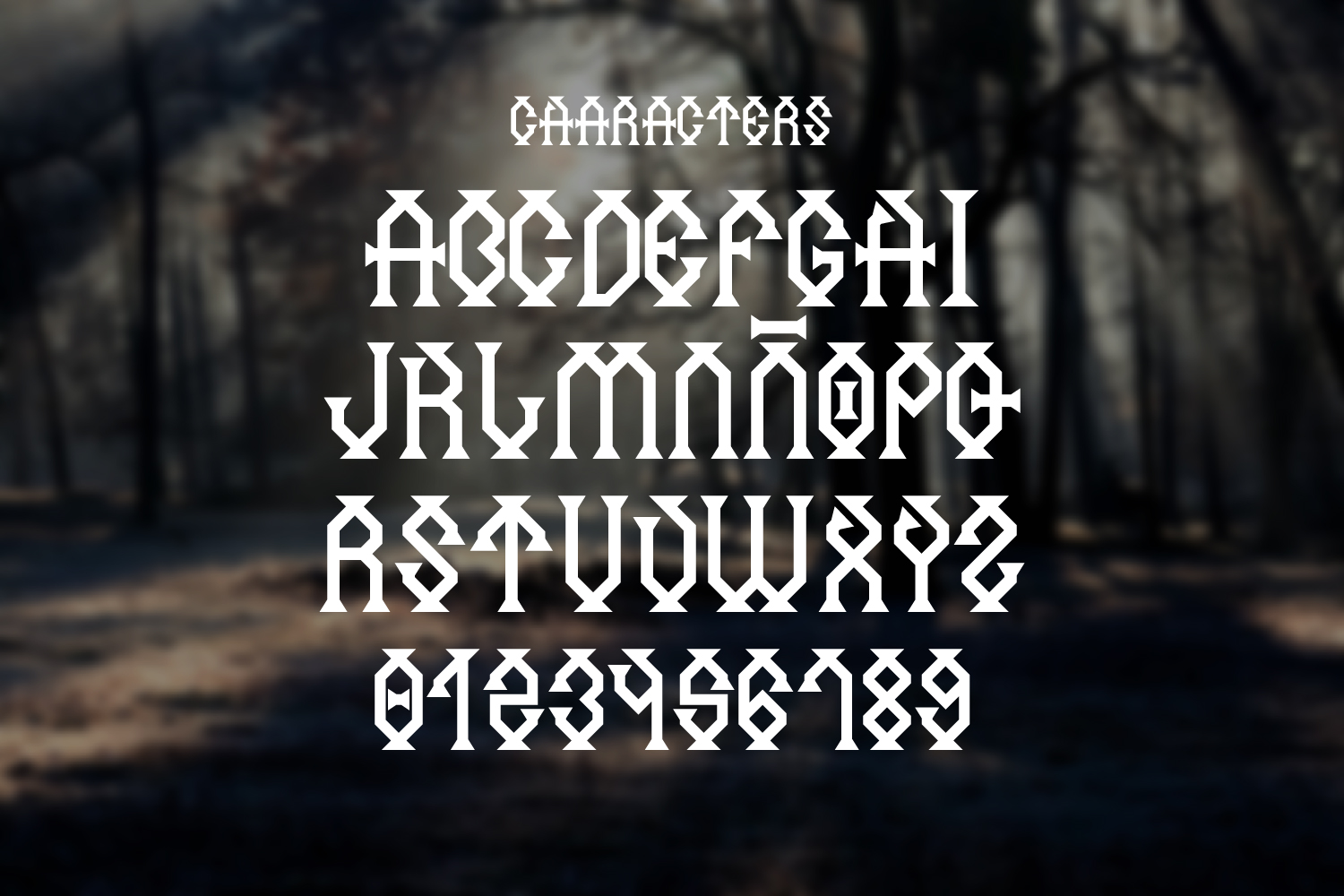 Enigmus Font - Preview 1