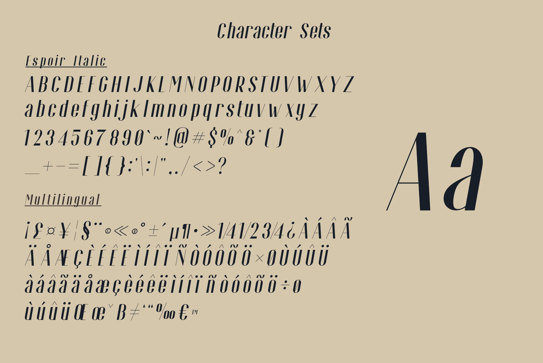 Espoir Font - Preview 5