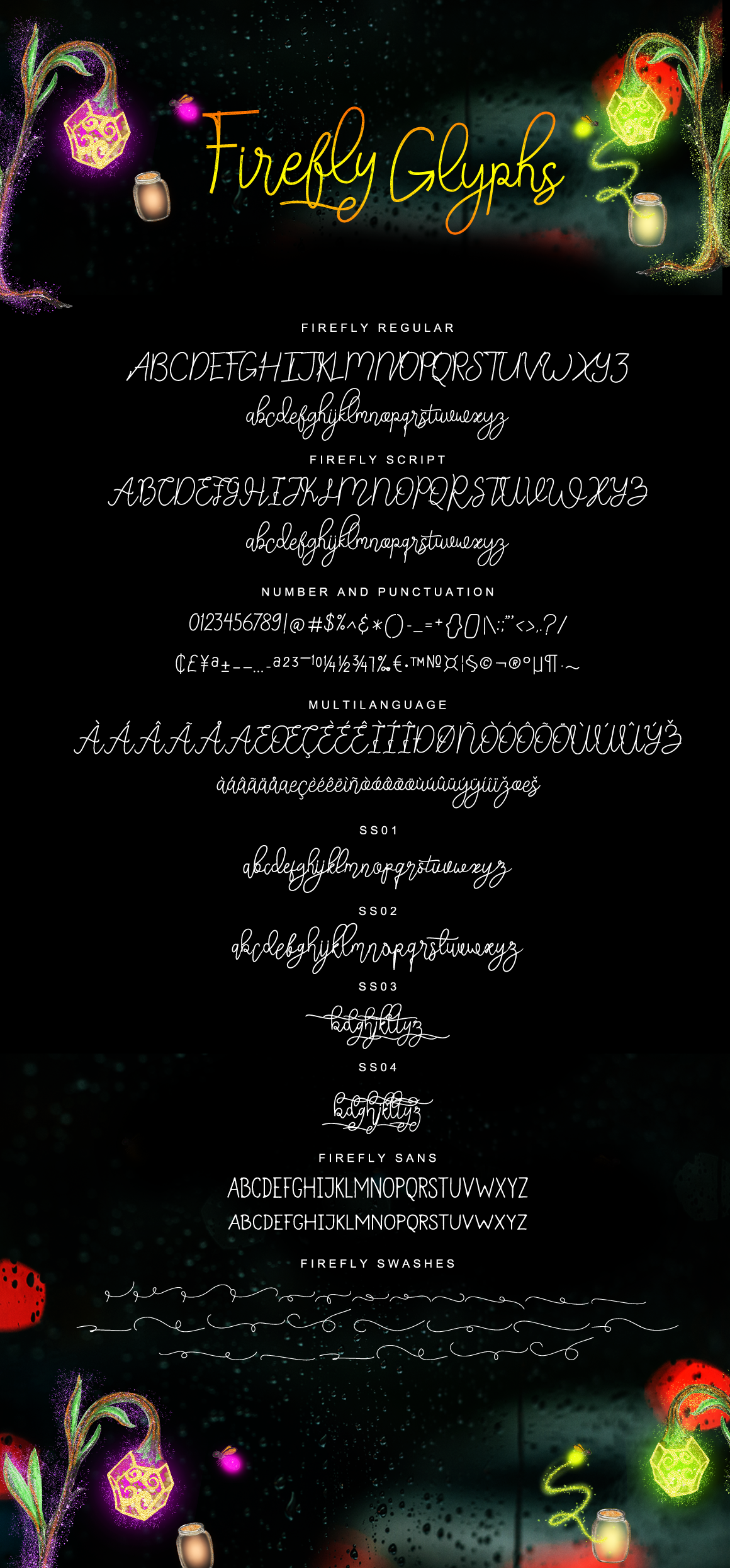 Firefly Font - Preview 4