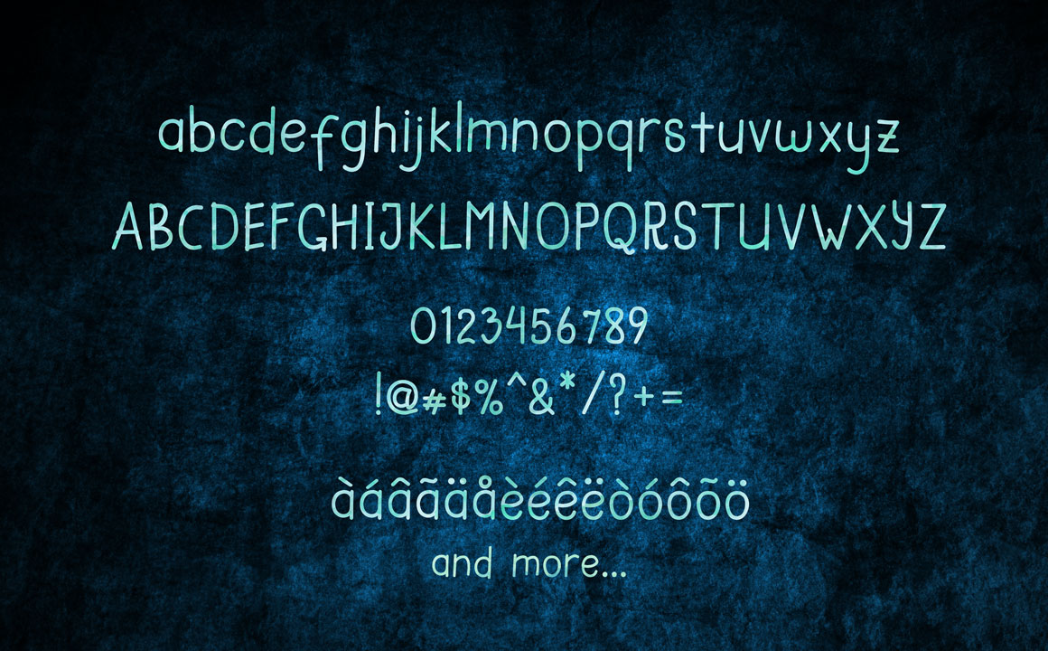 Forsaken Font - Preview 1