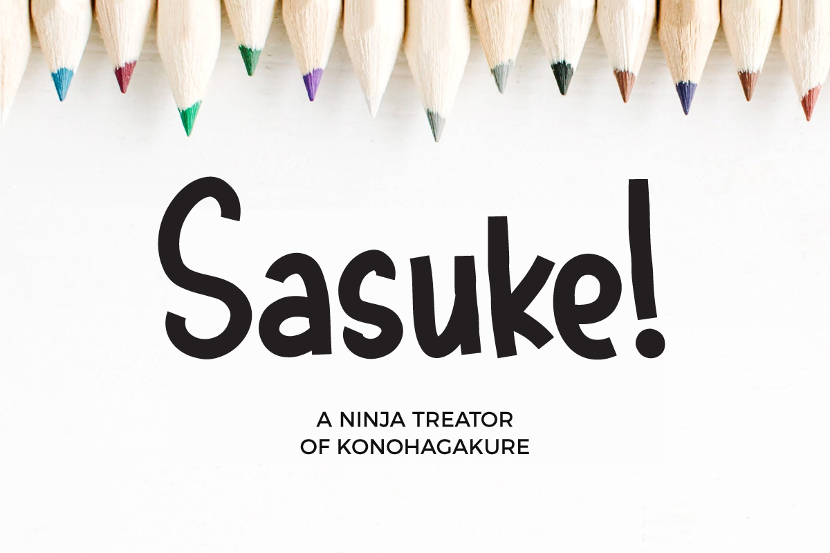 Genjutsu Font - Preview 3