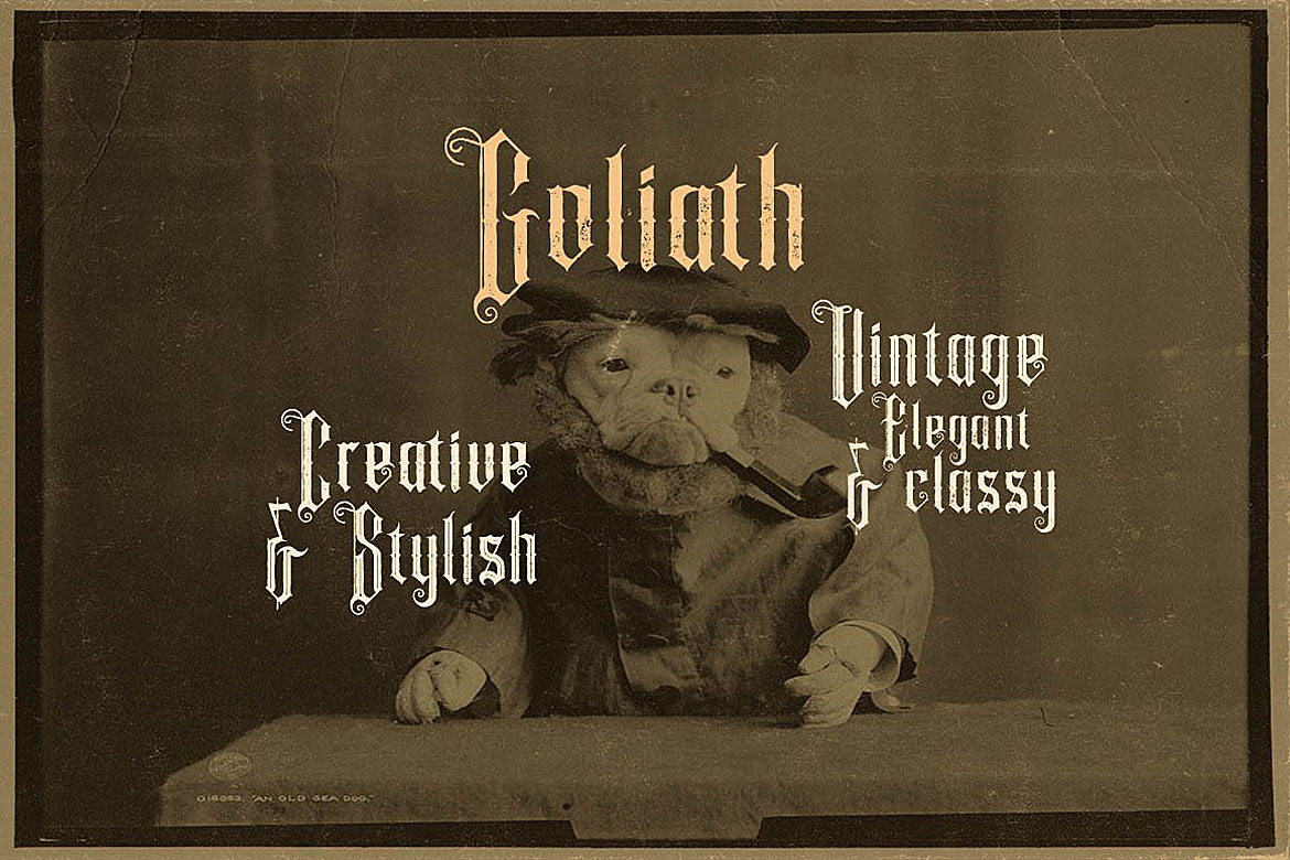 Goliath Font - Preview 2