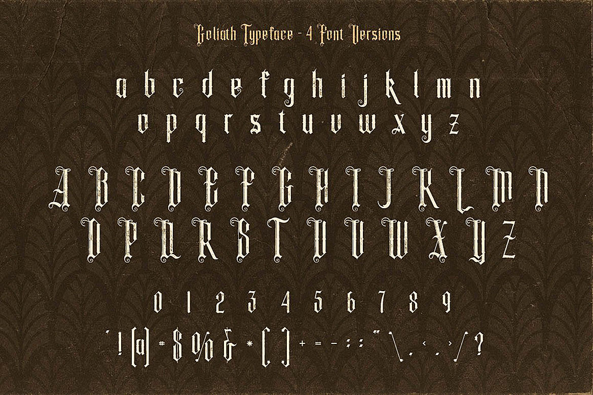 Goliath Font - Preview 3