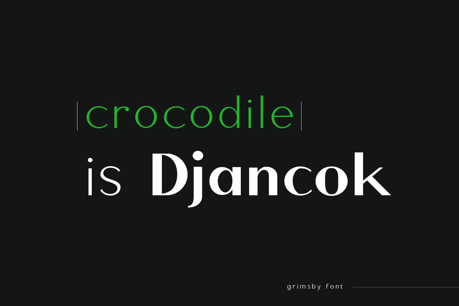 Grimsby Font - Preview 5