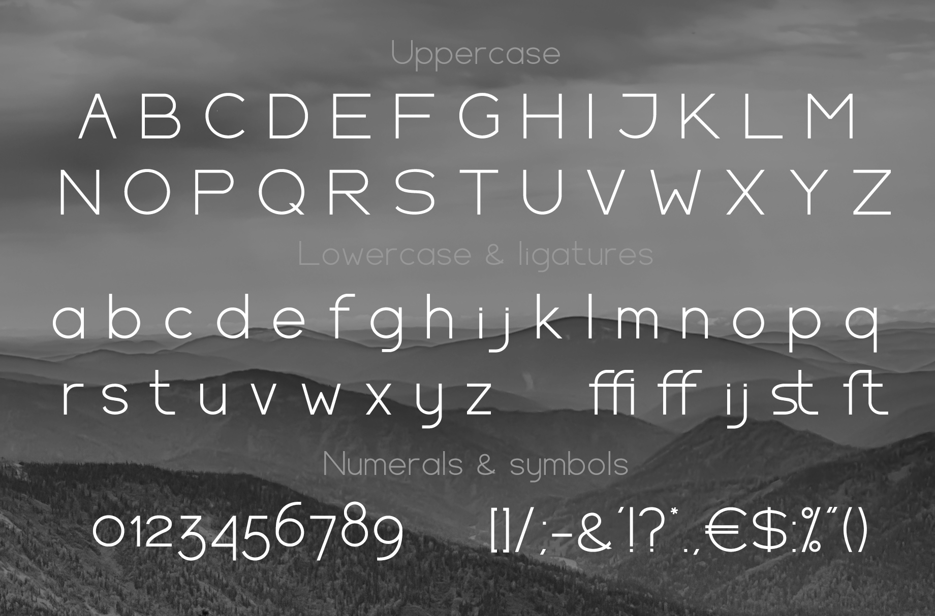 Harbinger Font - Preview 1