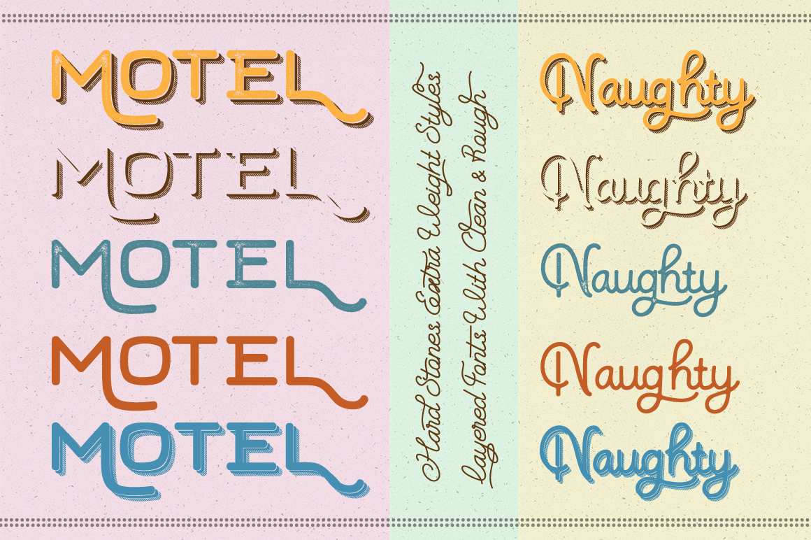 Hard Stones Font - Preview 1