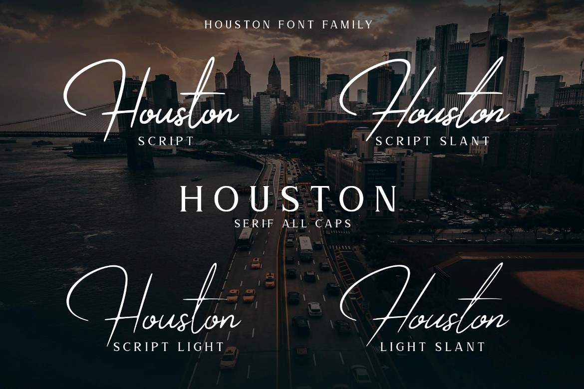 Houston Font - Preview 1