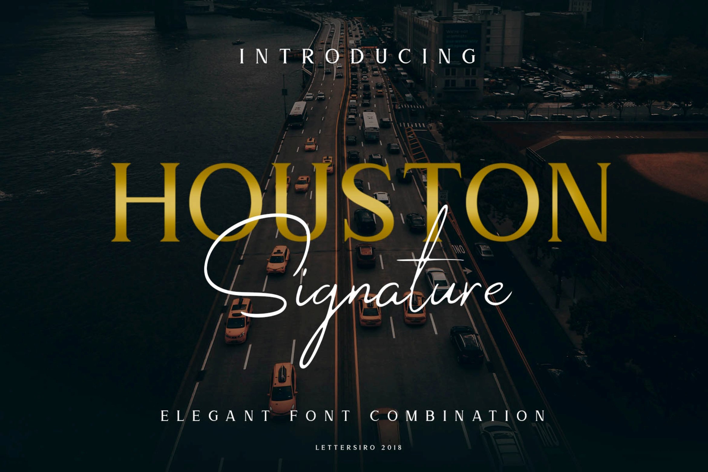 Houston Font by Lettersiro Co. · Creative Fabrica