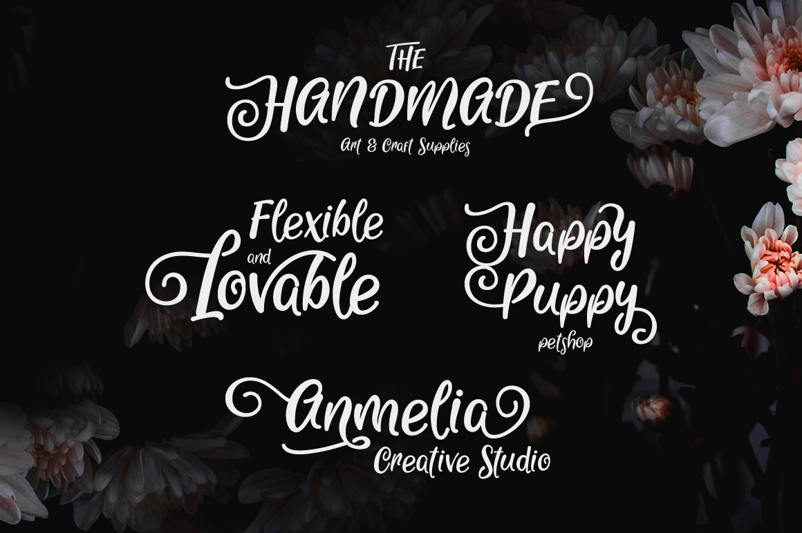 Hughoney Font - Preview 1