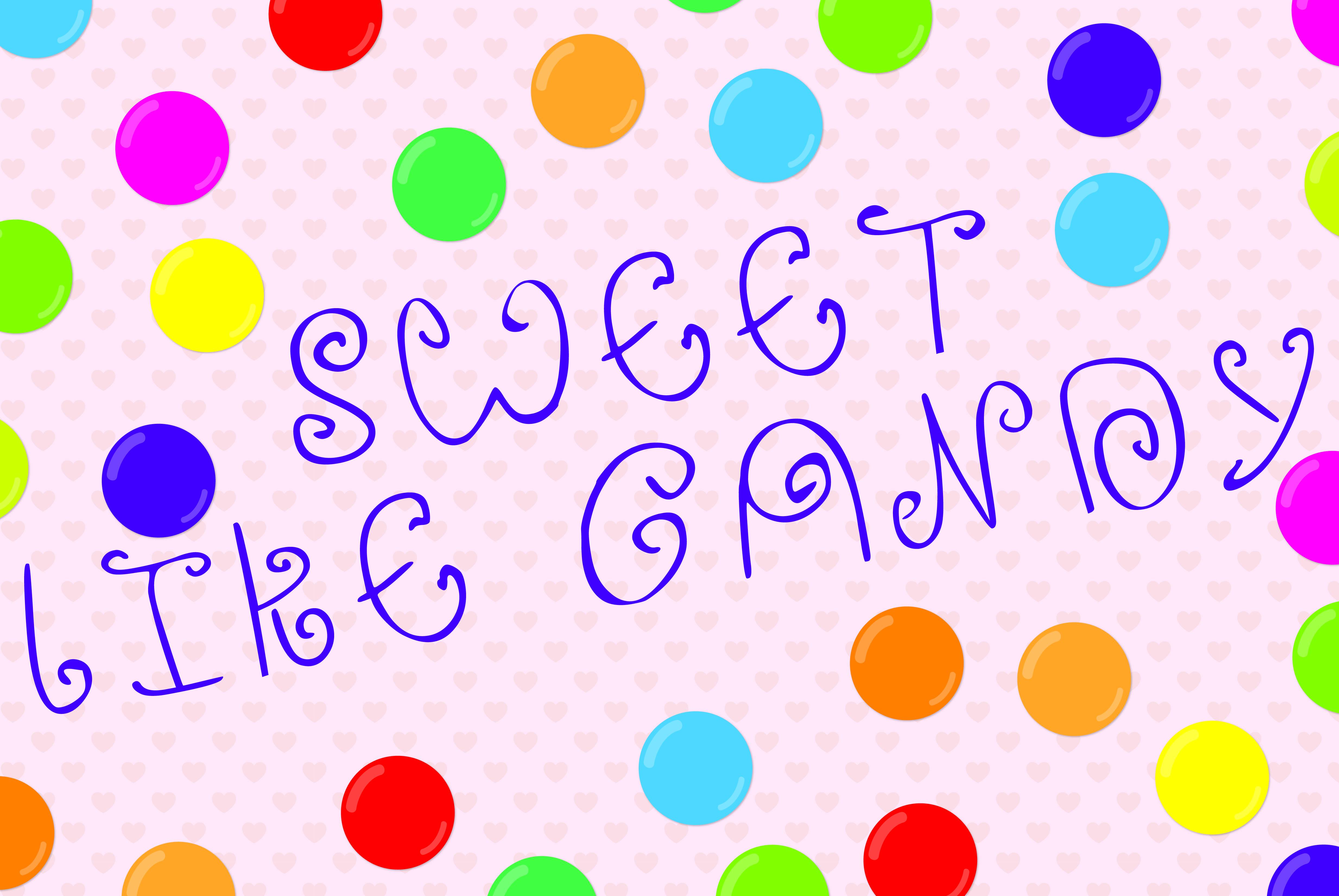 Ignore Me Font PNG with transparent background - Preview 2