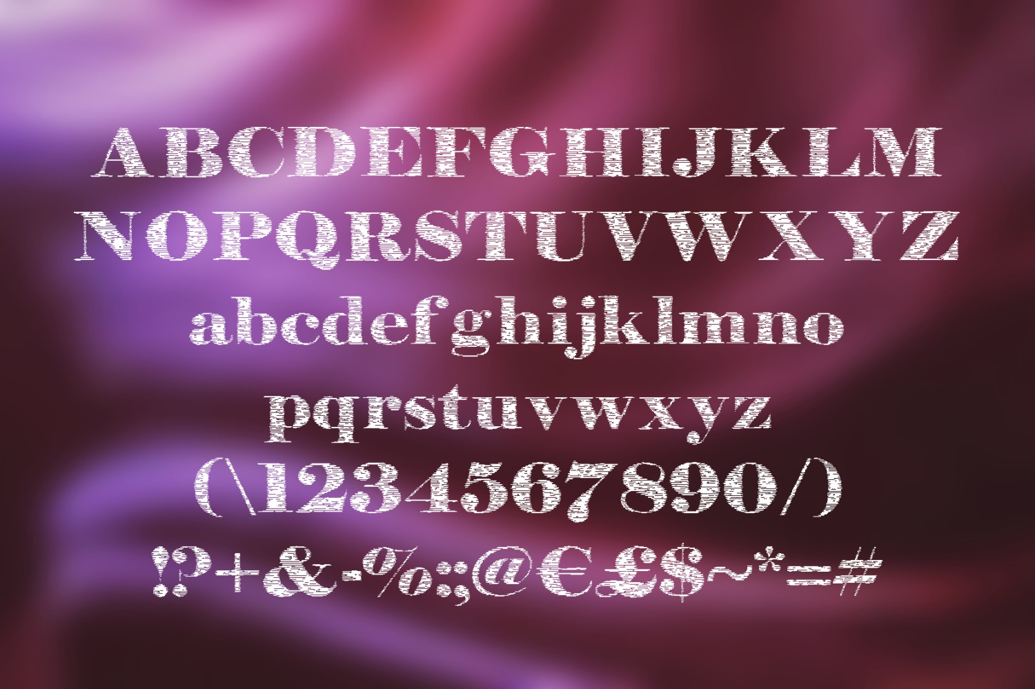 Layers Font PNG with transparent background - Preview 1