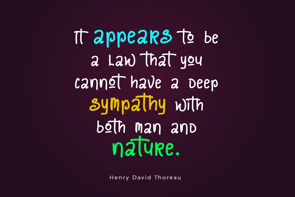 Lazy Quotes Font PNG with transparent background - Preview 4
