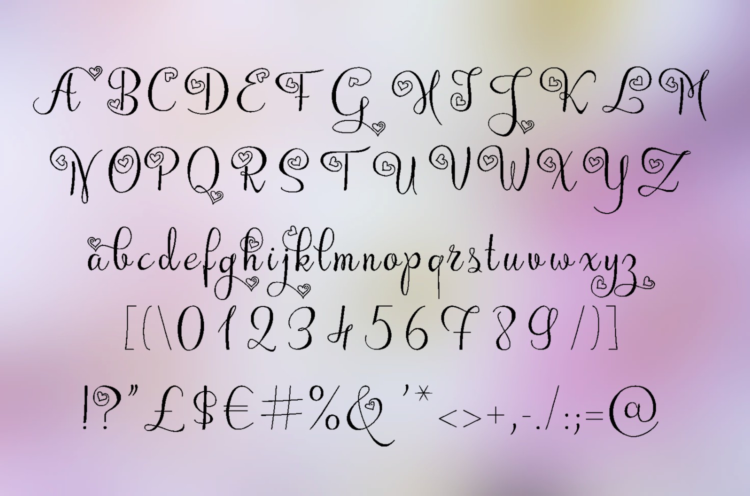 Lymbo Font PNG with transparent background - Preview 1