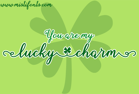 March Calligraphy Font PNG with transparent background - Preview 1