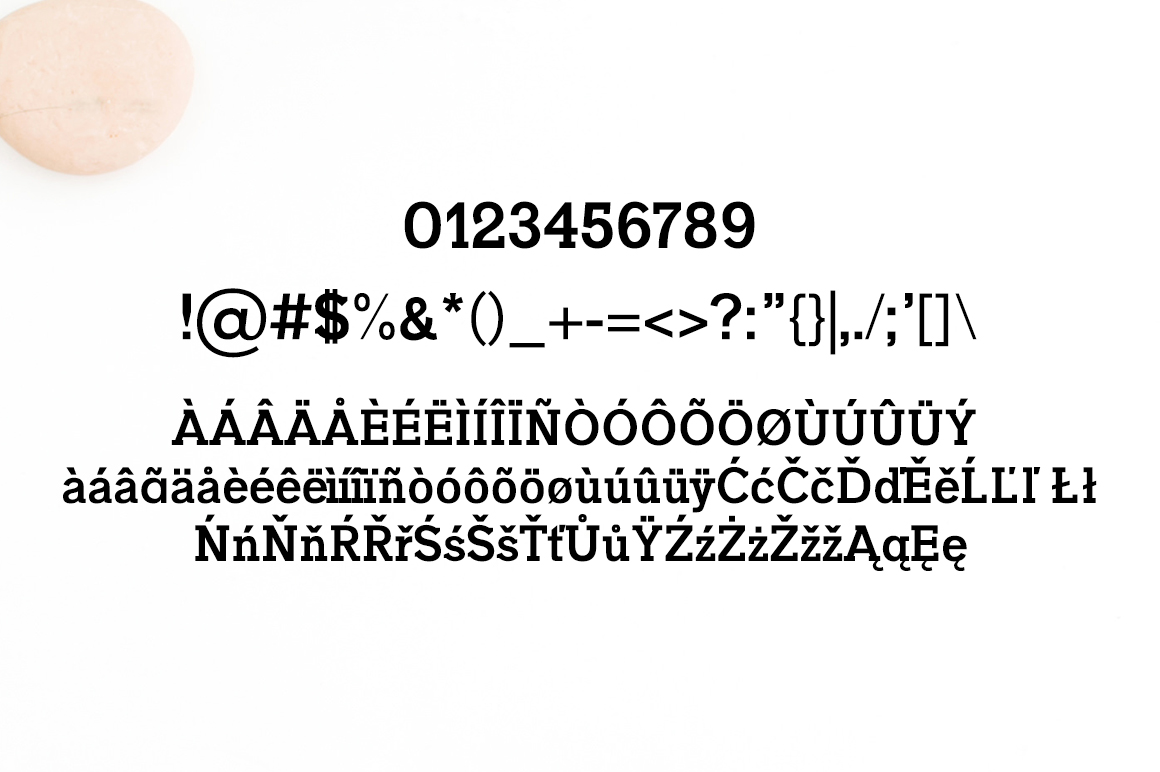 Naava Font PNG with transparent background - Preview 3
