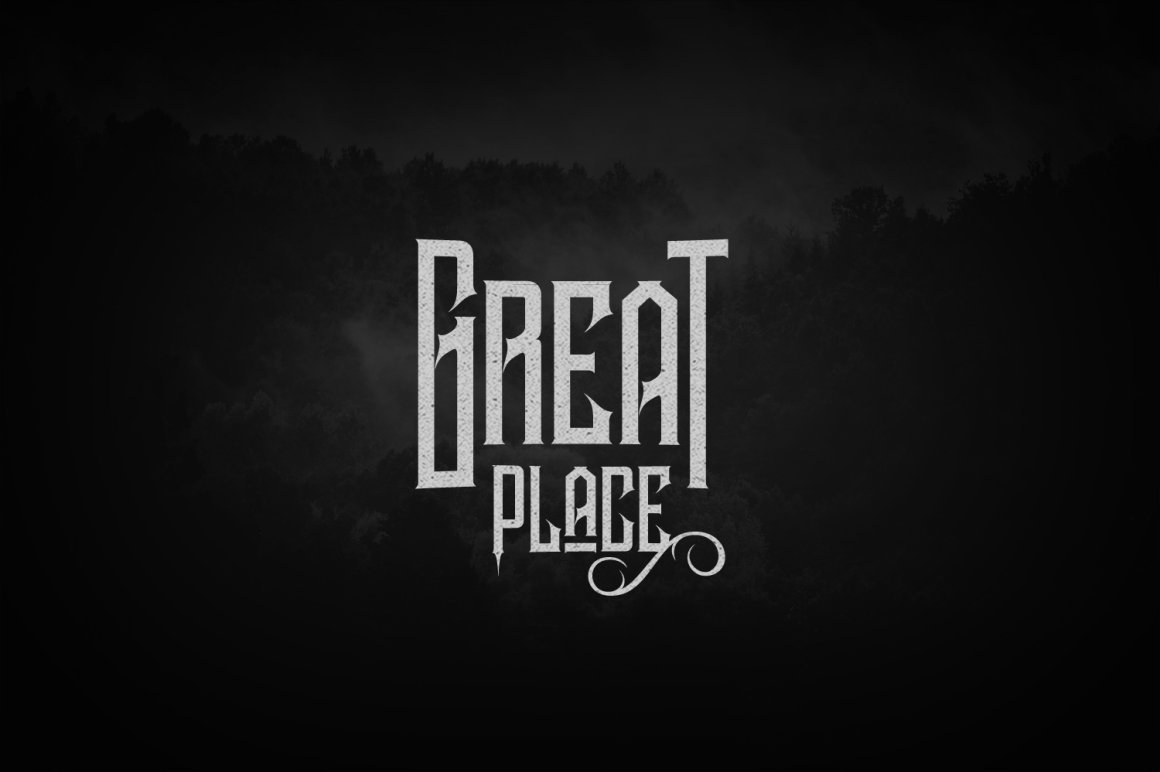Noggovoso Font PNG with transparent background - Preview 3